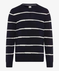 Brax Pullover Style RICK Dunkelblau/Blau/Rot/Hellblau