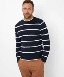 Brax Pullover Style RICK Dunkelblau/Blau/Rot/Hellblau