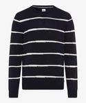 Brax Pullover Style RICK Dunkelblau/Blau/Rot/Hellblau
