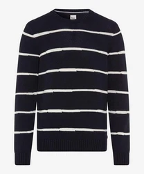 Brax Pullover Style RICK Dunkelblau/Blau/Rot/Hellblau