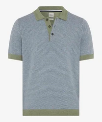 Brax Kurzarmhemd Style PASCAL Türkis/Blau/Hellblau/Grün/Grau