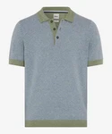 Brax Kurzarmhemd Style PASCAL Türkis/Blau/Hellblau/Grün/Grau