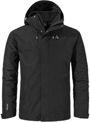 Schöffel Doppeljacke 3in1 Jacket Style Okere MNS Grau/Dunkelgrau/Schwarz/Braun