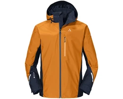 Schöffel Funktionsjacke Kreuzjoch Orange/Braun