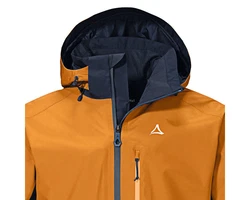 Schöffel Funktionsjacke Kreuzjoch Orange/Braun