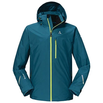 Schöffel Funktionsjacke Kreuzjoch Türkis/Grün/Blau