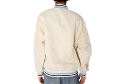 Karl Kani Collegejacke Varsity Bowling Jacket Beige/Hellblau/Creme/Blau