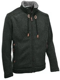 Fleecejacke Lichtenau- Strickfleecejacke FOREST GREEN