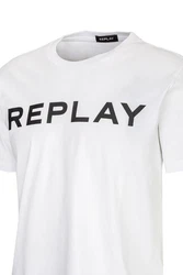 Replay T-Shirt BASIC JERSEY Blau/Rot