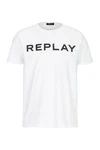 Replay T-Shirt BASIC JERSEY Blau/Rot