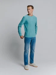 No Excess Pullover Blau/Türkis/Grün/Hellblau
