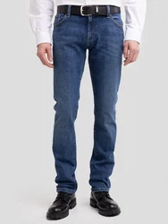 BIG STAR Slim-fit Jeans MARTIN Dunkelblau/Blau/Lila