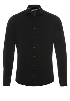 Pure Langarmhemd Schwarz