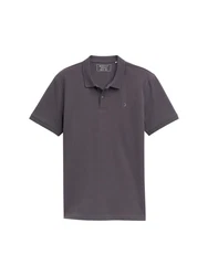 TOM TAILOR Denim Poloshirt Grau/Hellgrau/Dunkelgrau/Schwarz