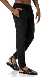 RedBridge Stoffhose mit elastischem Bund Schwarz