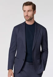 Roy Robson Hosenanzug Slim Fit Dunkelblau/Hellblau/Blau