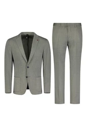 Roy Robson Hosenanzug Slim Fit Grau/Mintgrün/Hellgrau/Weiß/Hellgrün