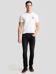 BIG STAR Slim-fit-Jeans TERRY SLIM Schwarz/Dunkelgrau/Grau