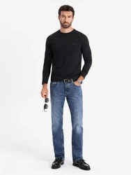 OMBRE Longsleeve SLIM FIT Schwarz