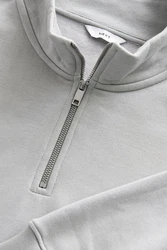 Next Jersey-Sweatshirt mit Reißverschlusskragen 