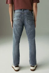 Next Slim-fit-Jeans mit Komfortstretch Blau/Hellblau
