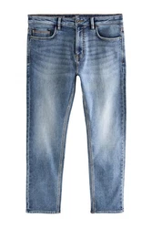Next Slim-fit-Jeans mit Komfortstretch Blau/Hellblau
