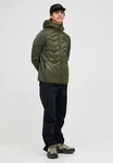 Peak Performance Steppjacke Elevate Liner Hybrid Hood Dunkelgrün/Grün