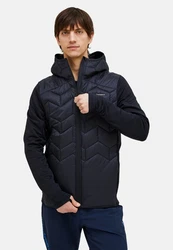 Peak Performance Steppjacke Elevate Liner Hybrid Hood Blau/Grün/Dunkelblau/Lila/Schwarz
