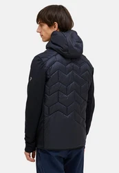 Peak Performance Steppjacke Elevate Liner Hybrid Hood Blau/Grün/Dunkelblau/Lila/Schwarz