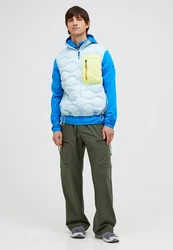Peak Performance Helium Utility Down Vest Gelb/Blau/Türkis/Hellblau