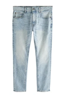 Next Skinny-Fit Jeans Hellblau/Blau