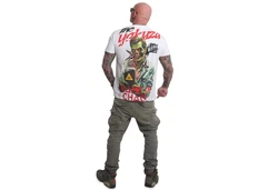 YAKUZA T-Shirt Chaos Grün/Dunkelgrün