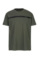 Replay T-Shirt BASIC JERSEY Dunkelgrün