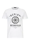 Replay T-Shirt BASIC JERSEY Creme/Gelb/Türkis/Orange/Weiß
