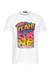Replay T-Shirt BASIC JERSEY Weiß/Creme/Grün
