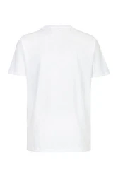 Replay T-Shirt BASIC JERSEY Weiß/Creme/Dunkelblau/Grau