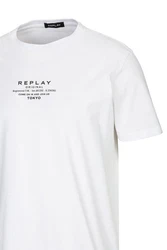 Replay T-Shirt BASIC JERSEY Weiß/Blau/Dunkelblau/Hellblau/Rot/Orange