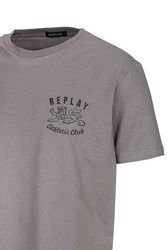 Replay T-Shirt BASIC JERSEY Hellgrau/Grau/Braun/Lila