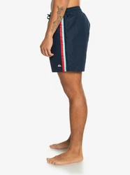 Quiksilver Boardshorts Remade Beach Please Dunkelblau/Blau/Grau