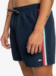 Quiksilver Boardshorts Remade Beach Please Dunkelblau/Blau/Grau
