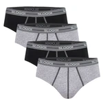 sloggi Slip Herren Start Midi C4P Box (4er Pack) Grau/Schwarz/Dunkelgrau/Rot/Braun