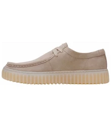 Clarks Schnürschuh Torhill Lo Beige
