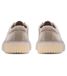 Clarks Schnürschuh Torhill Lo Beige