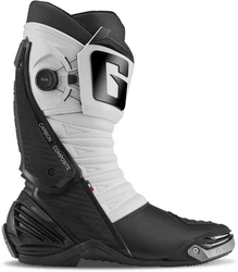 Gaerne GP1 LS Motorradstiefel Grau/Weiß/Schwarz