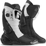 Gaerne GP1 LS Motorradstiefel Grau/Weiß/Schwarz