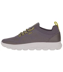 Geox Sneaker Hellgrau/Grau/Dunkelblau/Dunkelgrün/Lila