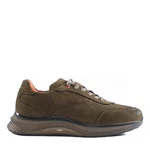 Celal Gültekin Schnürschuh Dynamisches Design 395-2800 Dunkelgrün/Khaki/Braun/Beige