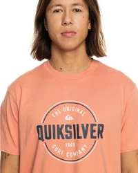 Quiksilver T-Shirt Circle Up Gelb/Orange