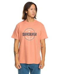 Quiksilver T-Shirt Circle Up Gelb/Orange