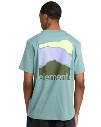 Element T-Shirt 3 Horizons Grün/Türkis